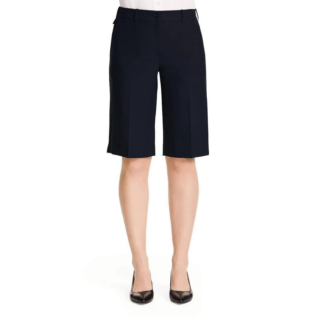 NNT Corporate Wear Navy / 6 NNT Elastic Waist Short CAT3NX